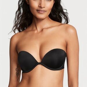 Victoria's Secret Classic Black Strapless Bra